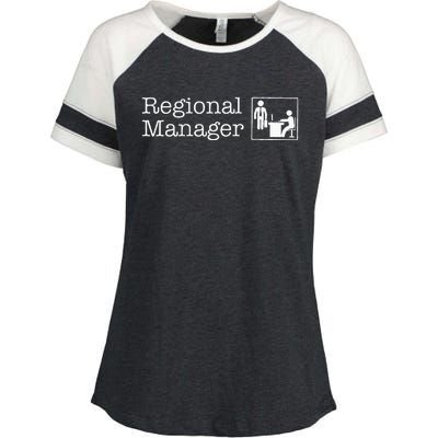 Regional Manager Assistant To The Regional Manager Matching Enza Ladies Jersey Colorblock Tee