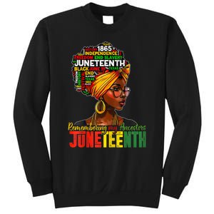 Remembering My Ancestors Juneteenth Sweatshirt