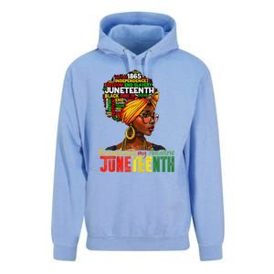 Remembering My Ancestors Juneteenth Unisex Surf Hoodie