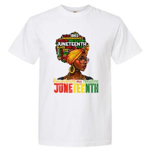 Remembering My Ancestors Juneteenth Garment-Dyed Heavyweight T-Shirt