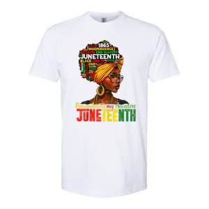 Remembering My Ancestors Juneteenth Softstyle CVC T-Shirt