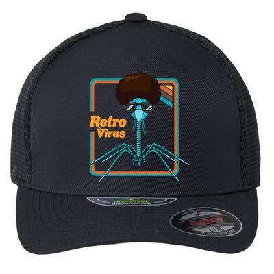 Retrovirus Microbiologist Bacteria Biology Teacher Biologist Flexfit Unipanel Trucker Cap