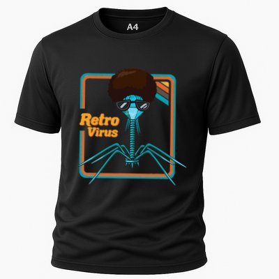 Retrovirus Microbiologist Bacteria Biology Teacher Biologist Cooling Performance Crew T-Shirt