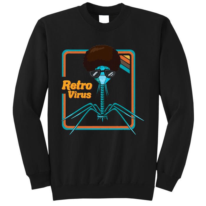 Retrovirus Microbiologist Bacteria Biology Teacher Biologist Sweatshirt