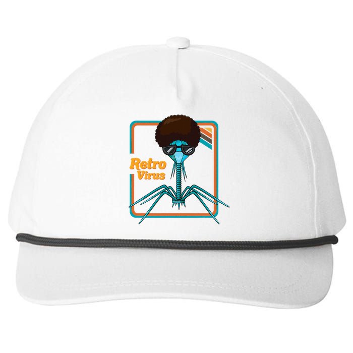 Retrovirus Microbiologist Bacteria Biology Teacher Biologist Snapback Five-Panel Rope Hat