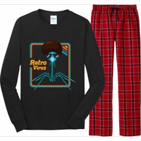 Retrovirus Microbiologist Bacteria Biology Teacher Biologist Long Sleeve Pajama Set