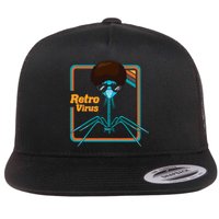 Retrovirus Microbiologist Bacteria Biology Teacher Biologist Flat Bill Trucker Hat