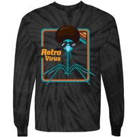 Retrovirus Microbiologist Bacteria Biology Teacher Biologist Tie-Dye Long Sleeve Shirt