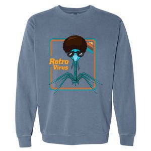 Retrovirus Microbiologist Bacteria Biology Teacher Biologist Garment-Dyed Sweatshirt