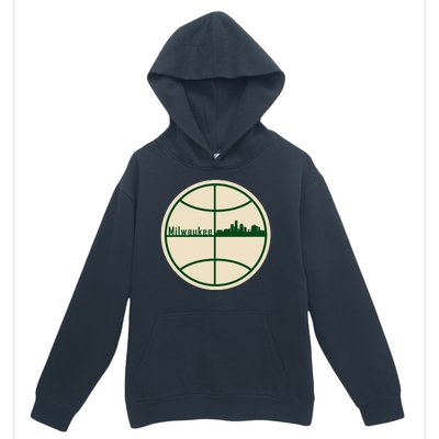 Retro Milwaukee Basketball Home Game Baskeball Fan Urban Pullover Hoodie