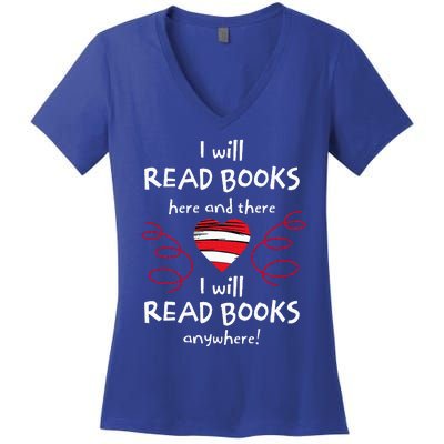 Read More Books Women's V-Neck T-Shirt