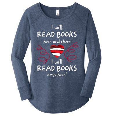 Read More Books Women's Perfect Tri Tunic Long Sleeve Shirt