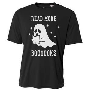 Read More Boooooks Cute Ghost Read More Boooooks Halloween Cooling Performance Crew T-Shirt