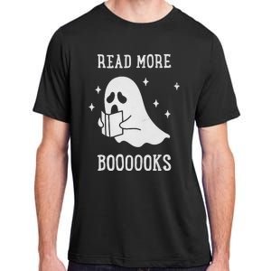 Read More Boooooks Cute Ghost Read More Boooooks Halloween Adult ChromaSoft Performance T-Shirt