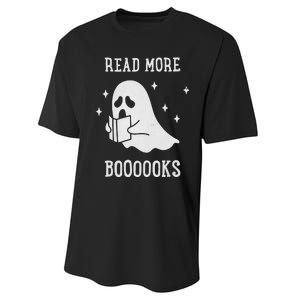 Read More Boooooks Cute Ghost Read More Boooooks Halloween Performance Sprint T-Shirt