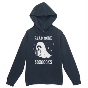 Read More Boooooks Cute Ghost Read More Boooooks Halloween Urban Pullover Hoodie