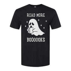 Read More Boooooks Cute Ghost Read More Boooooks Halloween Softstyle CVC T-Shirt