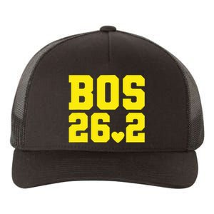 Running Marathon Boston 262 Run 00 Support Staff Crew Tank Top Yupoong Adult 5-Panel Trucker Hat