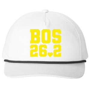 Running Marathon Boston 262 Run 00 Support Staff Crew Tank Top Snapback Five-Panel Rope Hat