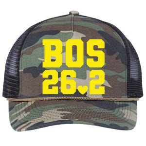 Running Marathon Boston 262 Run 00 Support Staff Crew Tank Top Retro Rope Trucker Hat Cap