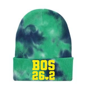 Running Marathon Boston 262 Run 00 Support Staff Crew Tank Top Tie Dye 12in Knit Beanie