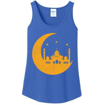 Ramadan Mubarak Blessed Month Muslim Celebrate Islamic Gift Ladies Essential Tank