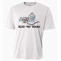 Read Mo Book Piggie Elephant Pigeons Mo It's A Good Day To Read A Book Cooling Performance Crew T-Shirt