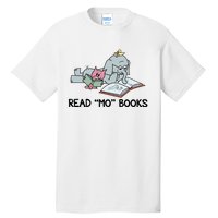 Read Mo Book Piggie Elephant Pigeons Mo It's A Good Day To Read A Book Tall T-Shirt