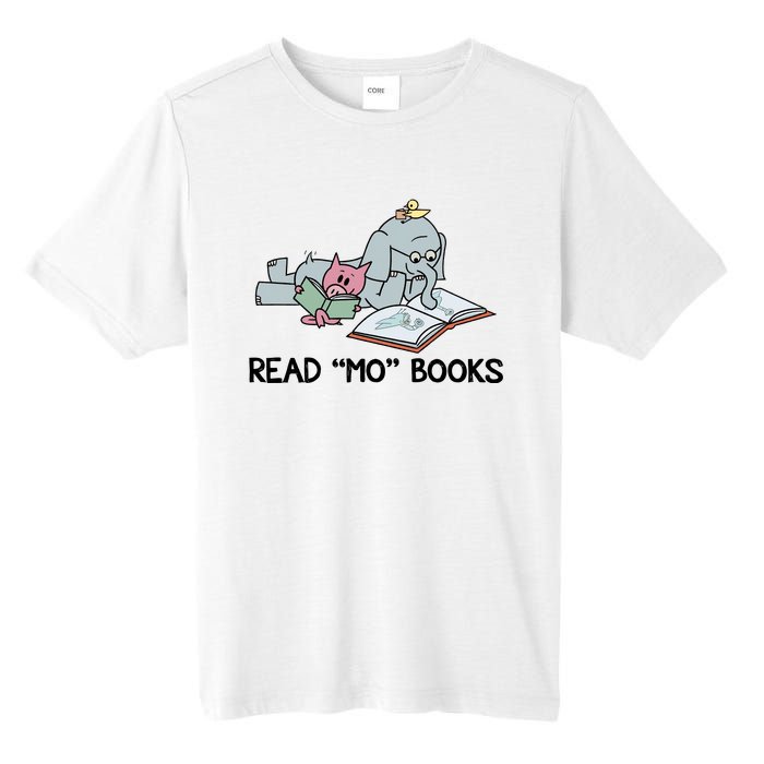 Read Mo Book Piggie Elephant Pigeons Mo It's A Good Day To Read A Book Tall Fusion ChromaSoft Performance T-Shirt