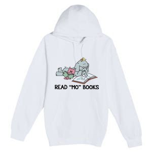 Read Mo Book Piggie Elephant Pigeons Mo It's A Good Day To Read A Book Premium Pullover Hoodie