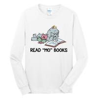 Read Mo Book Piggie Elephant Pigeons Mo It's A Good Day To Read A Book Tall Long Sleeve T-Shirt