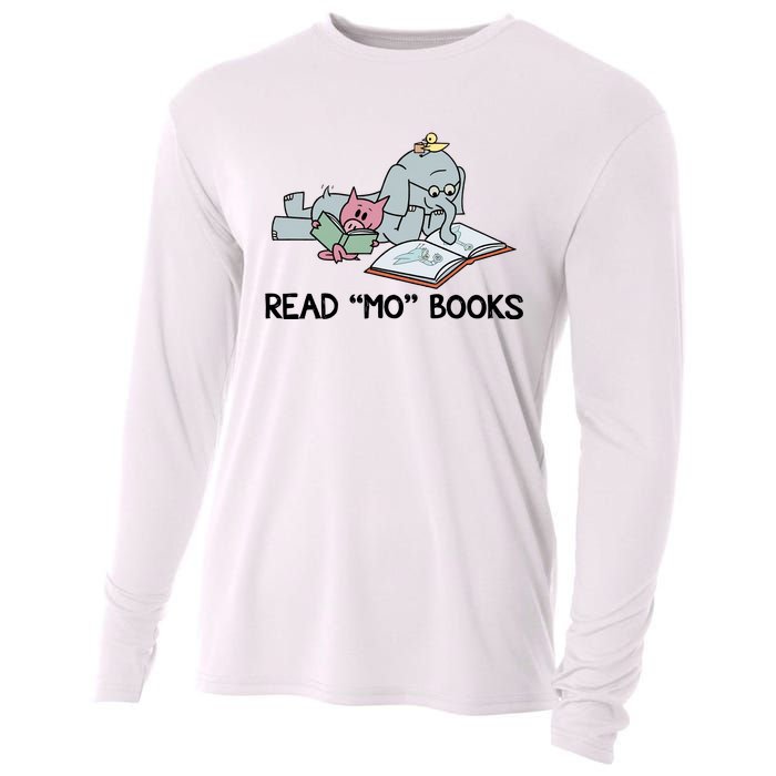 Read Mo Book Piggie Elephant Pigeons Mo It's A Good Day To Read A Book Cooling Performance Long Sleeve Crew