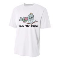 Read Mo Book Piggie Elephant Pigeons Mo It's A Good Day To Read A Book Performance Sprint T-Shirt