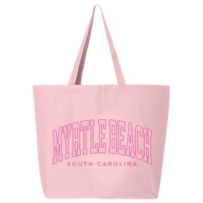 Retro Myrtle Beach South Carolina beach wo summer 25L Jumbo Tote