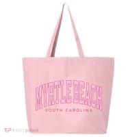 Retro Myrtle Beach South Carolina beach wo summer 25L Jumbo Tote