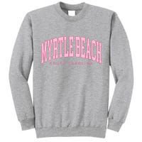 Retro Myrtle Beach South Carolina beach wo summer Tall Sweatshirt