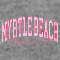 Retro Myrtle Beach South Carolina beach wo summer Tall Sweatshirt