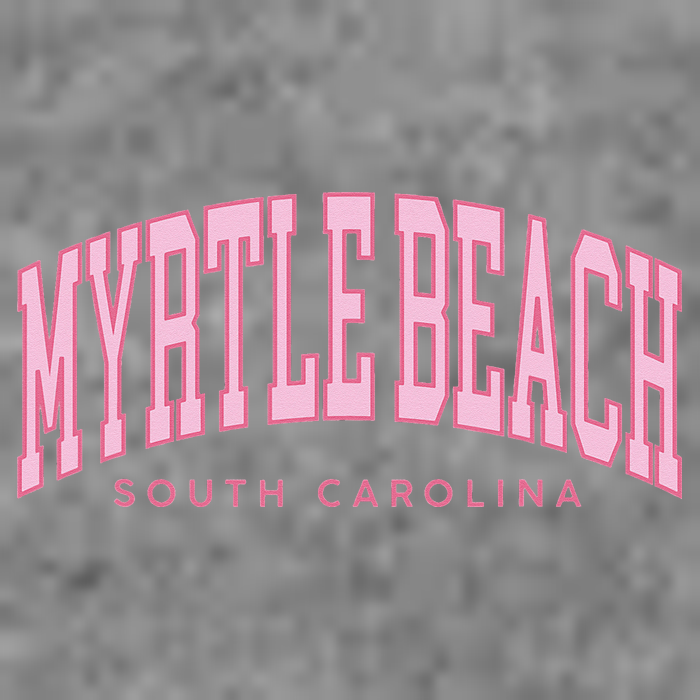Retro Myrtle Beach South Carolina beach wo summer Tall Sweatshirt