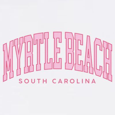 Retro Myrtle Beach South Carolina beach wo summer T-Shirt