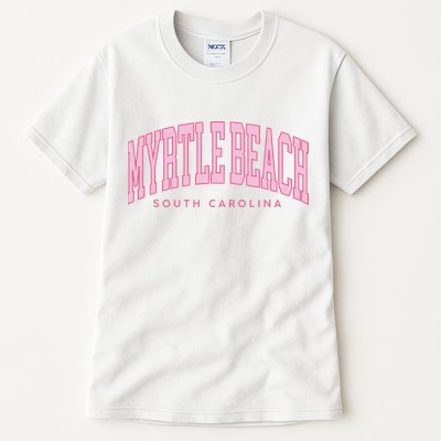 Retro Myrtle Beach South Carolina beach wo summer Tall T-Shirt