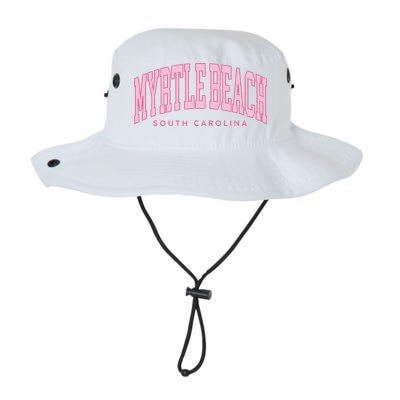 Retro Myrtle Beach South Carolina beach wo summer Bucket Hat