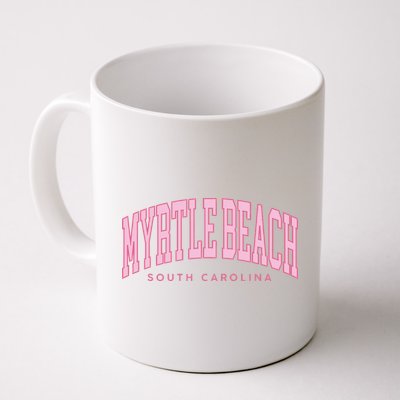 Retro Myrtle Beach South Carolina beach wo summer Mug