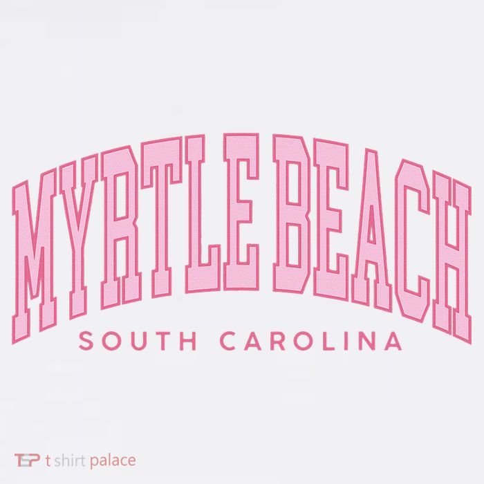 Retro Myrtle Beach South Carolina beach wo summer Trucker Hat