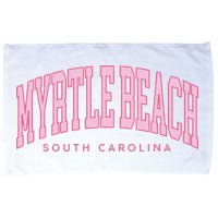 Retro Myrtle Beach South Carolina beach wo summer Microfiber Hand Towel