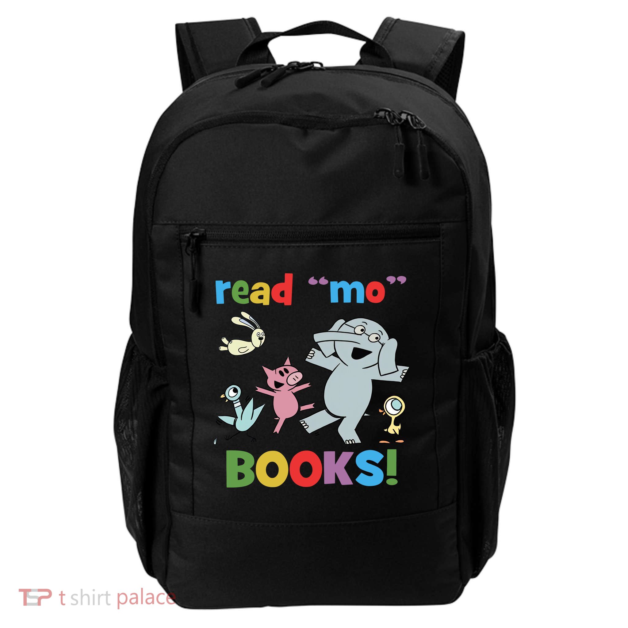 Read Mo Books Read More Books Piggie Elephant Pigeons It's Good Day To Read Book Backpack