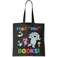Read Mo Books Read More Books Piggie Elephant Pigeons It's Good Day To Read Book Bag