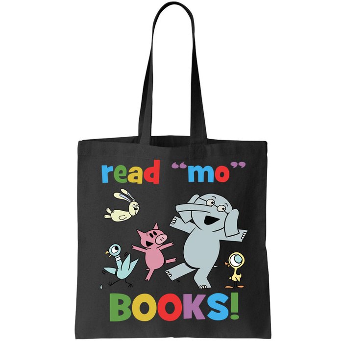 Read Mo Books Read More Books Piggie Elephant Pigeons It's Good Day To Read Book Bag