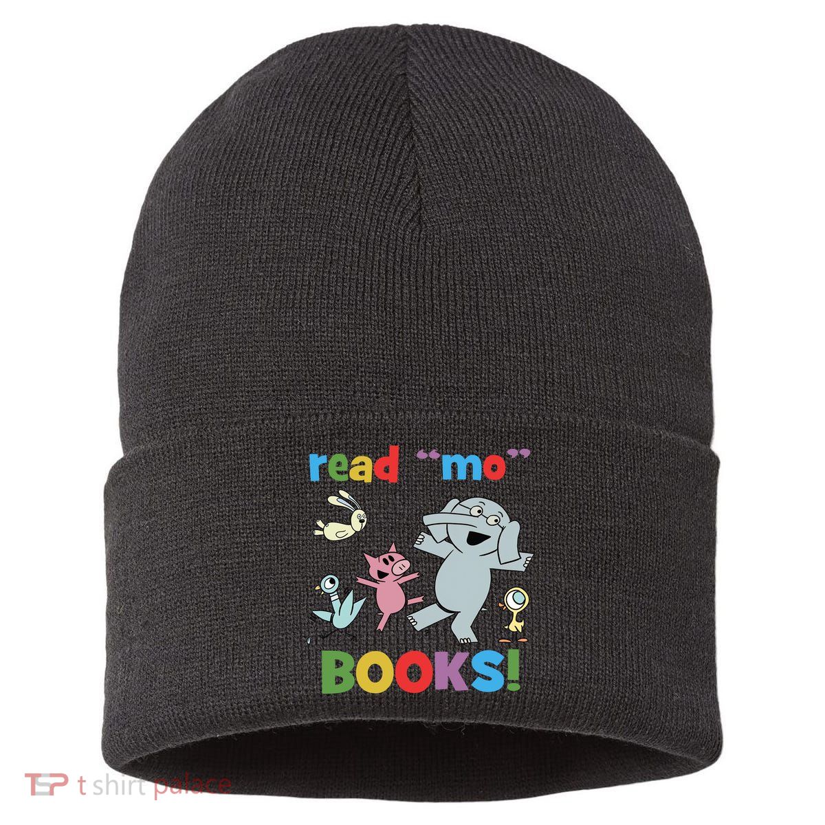 Read Mo Books Read More Books Piggie Elephant Pigeons It's Good Day To Read Book Sustainable Knit Beanie