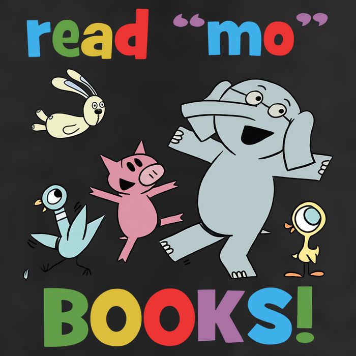 Read Mo Books Read More Books Piggie Elephant Pigeons It's Good Day To Read Book 25L Jumbo Tote
