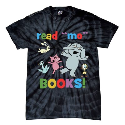 Read Mo Books Read More Books Piggie Elephant Pigeons It's Good Day To Read Book Tie-Dye T-Shirt